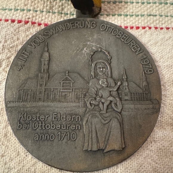 Médaille Commémorative Ancienne – Roma Anno Santo 1925 – État Correct